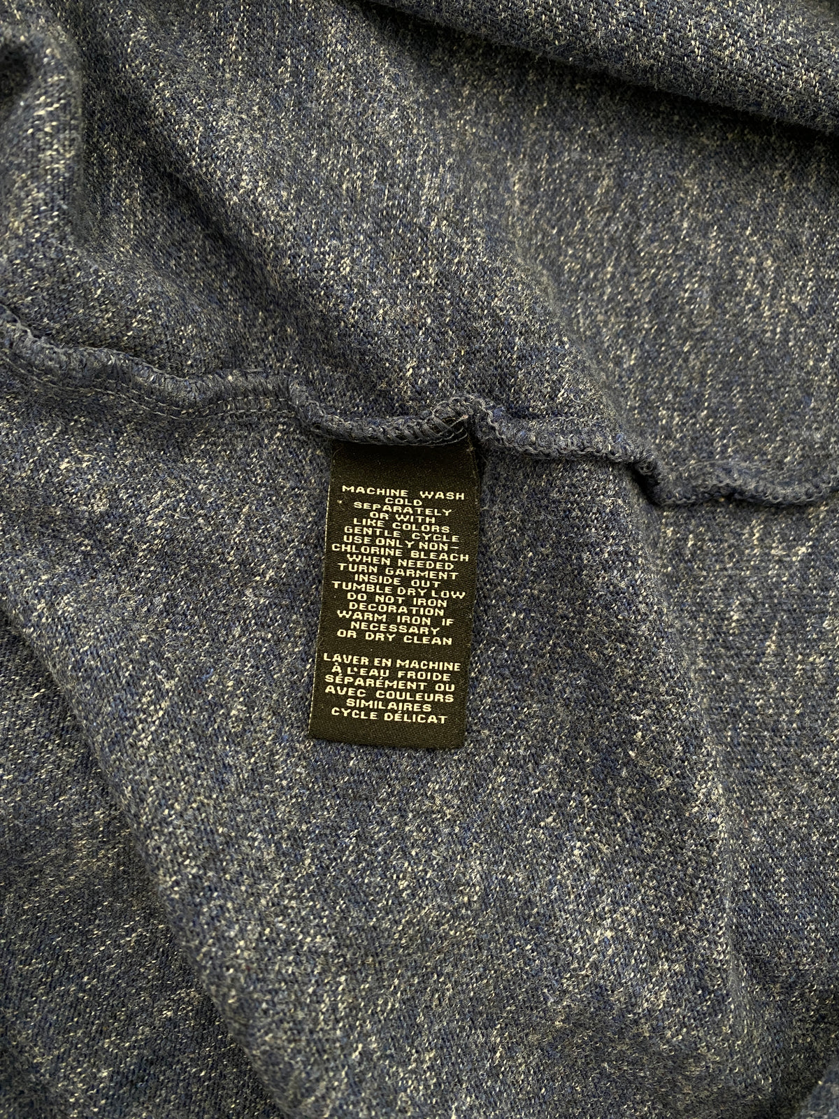 Marc Jacobs blue cotton sweatshirt (XL)