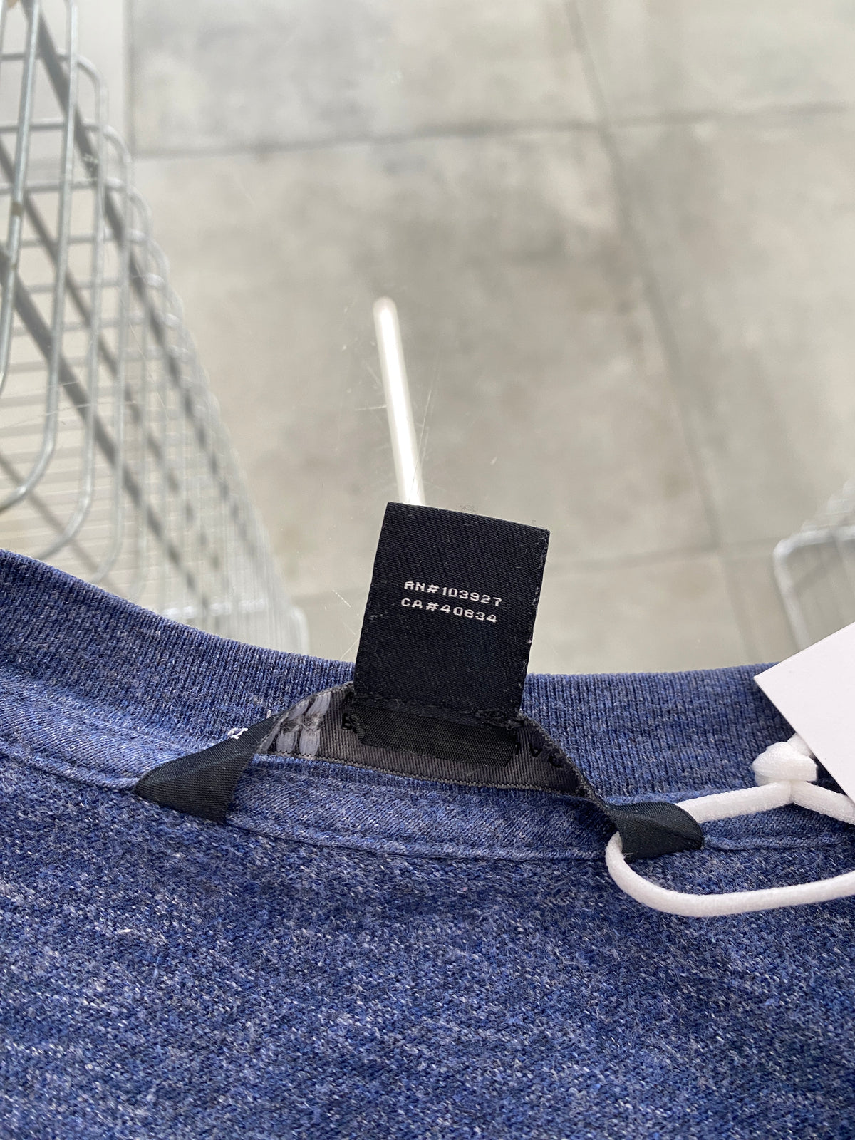 Marc Jacobs blue cotton sweatshirt (XL)
