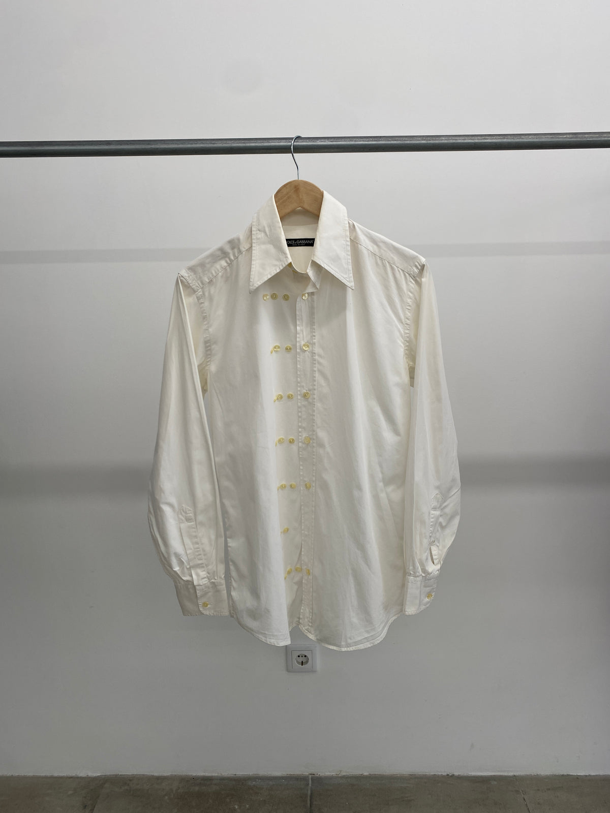Dolce & Gabbana Spring/Summer 2004 white shirt (M)