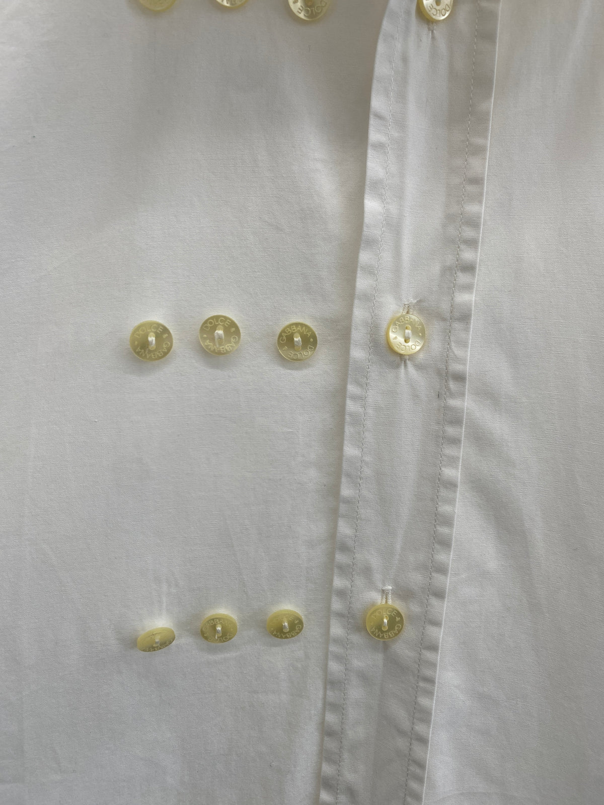 Dolce & Gabbana Spring/Summer 2004 white shirt (M)