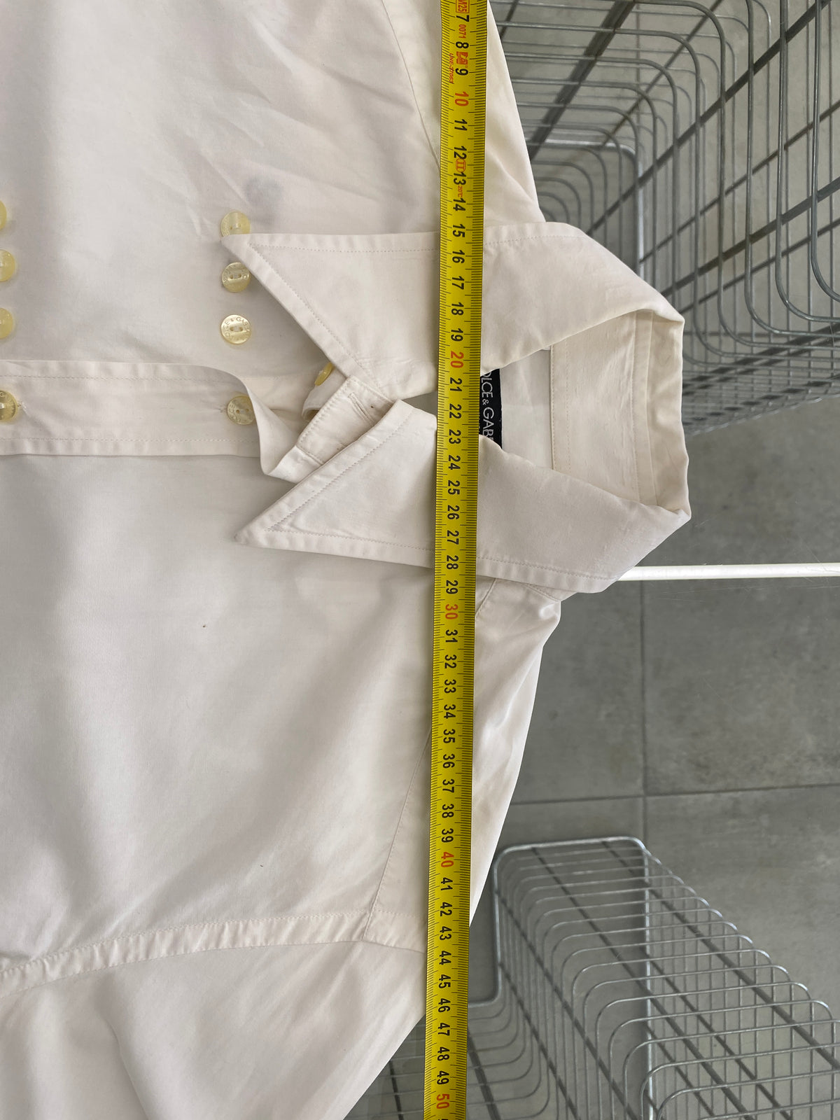 Dolce & Gabbana Spring/Summer 2004 white shirt (M)