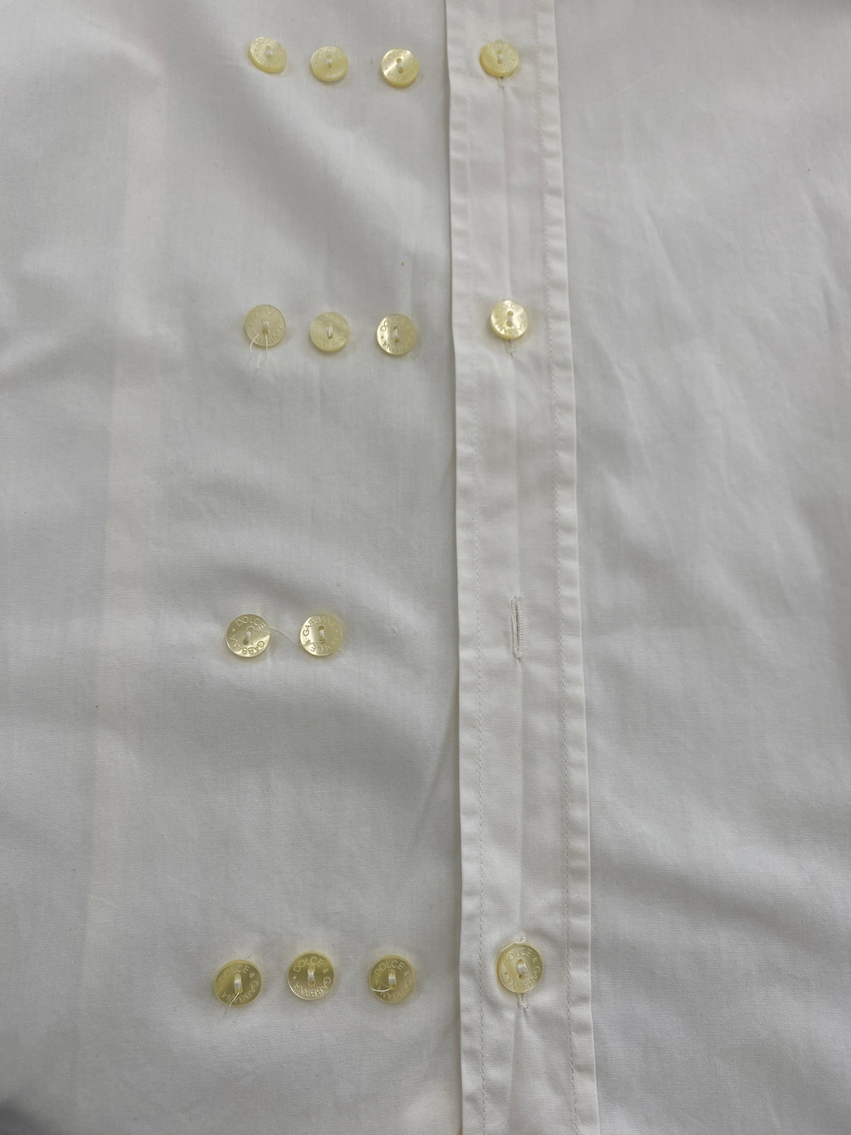Dolce & Gabbana Spring/Summer 2004 white shirt (M)