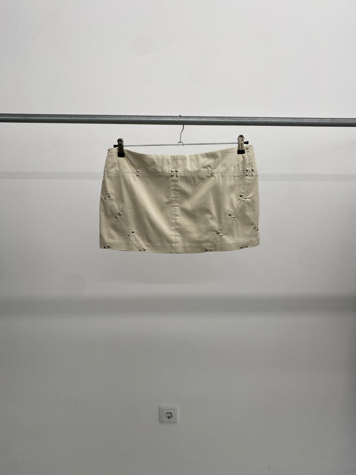 Plein Sud beige mini skirt (40)