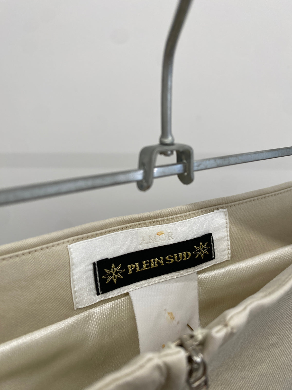 Plein Sud beige mini skirt (40)