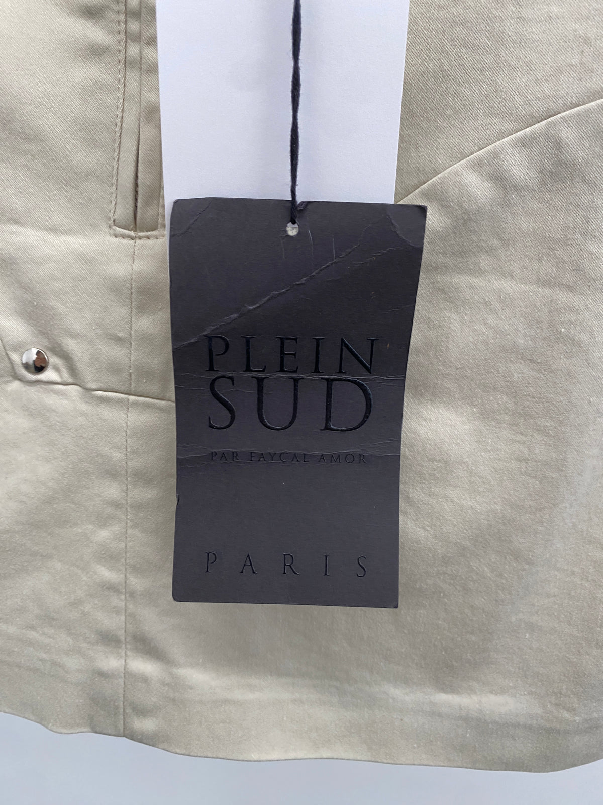 Plein Sud beige mini skirt (40)