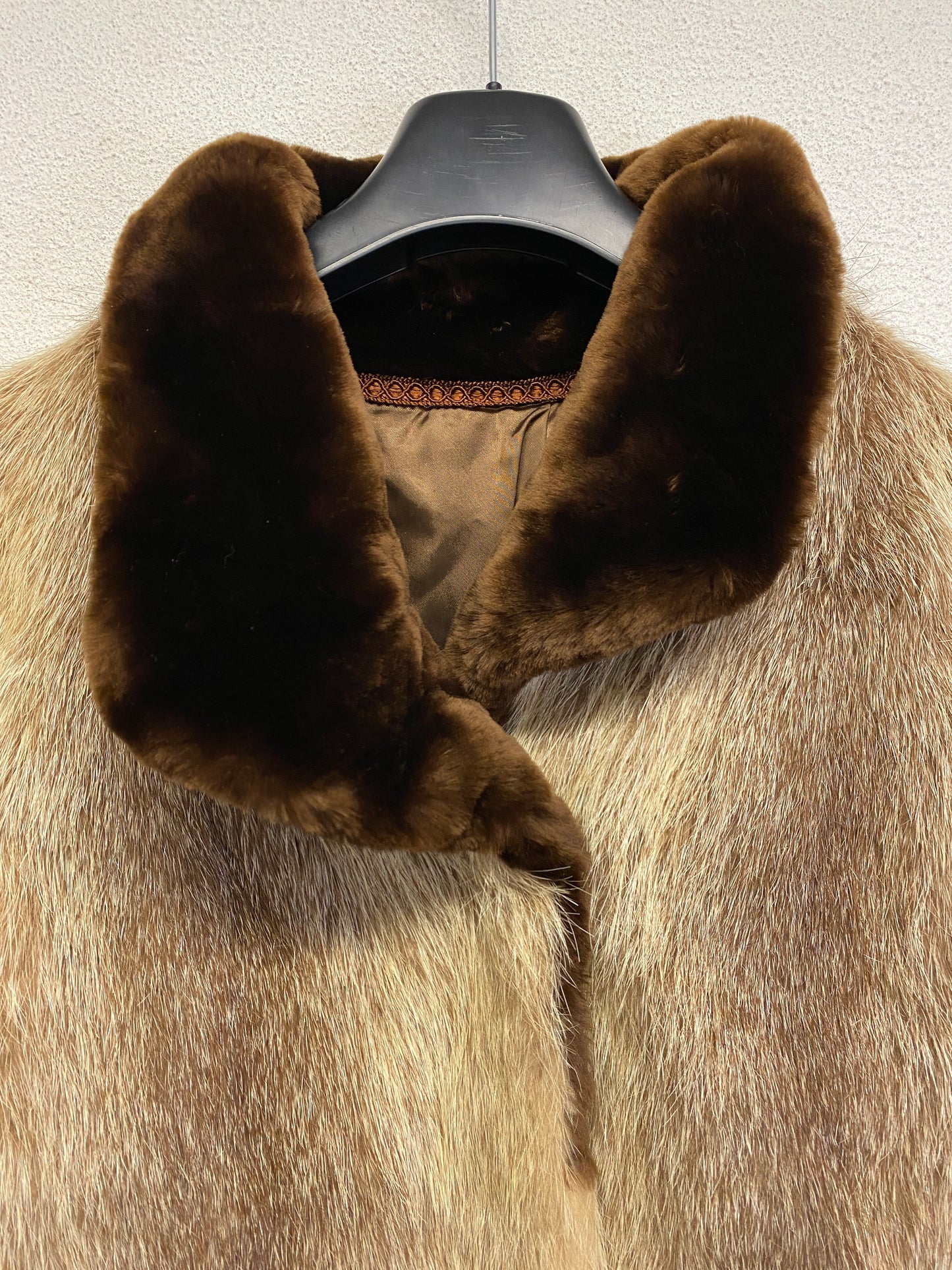 VINTAGE real fur coat (ONE SIZE)