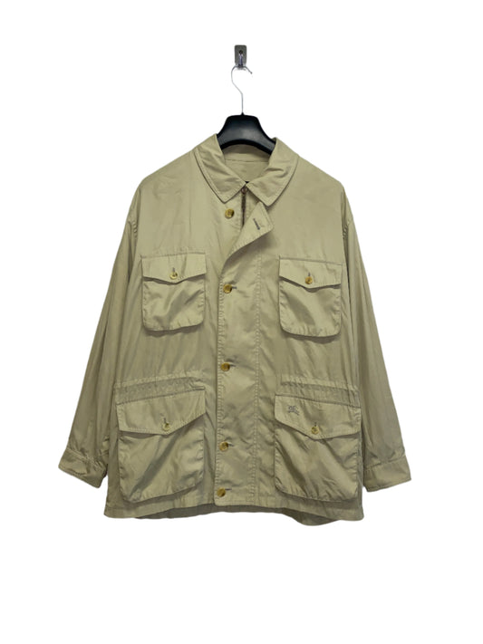 BURBERRY beige parka (L)