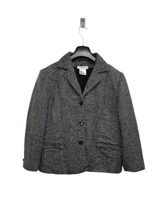 DIOR grey wool blazer (L)