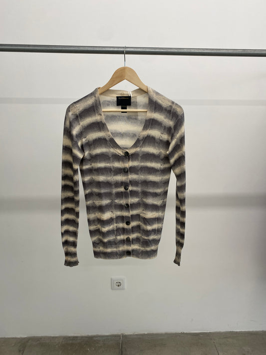 Roberto Cavalli Fall/Winter 2010 silk and cashmere cardigan (48 IT)