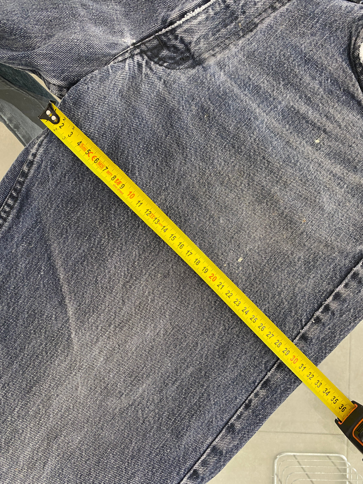 Valentino straight blue jeans (38)