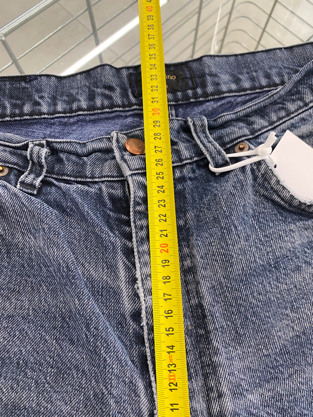 Valentino straight blue jeans (38)