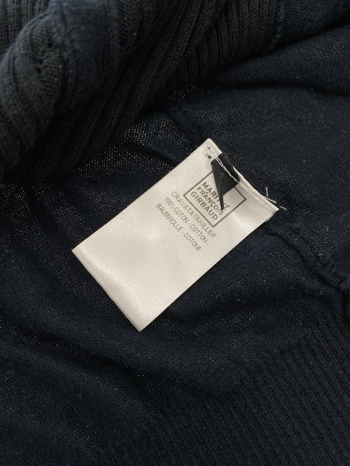 Marithé & François Girbaud navy cardigan (M)