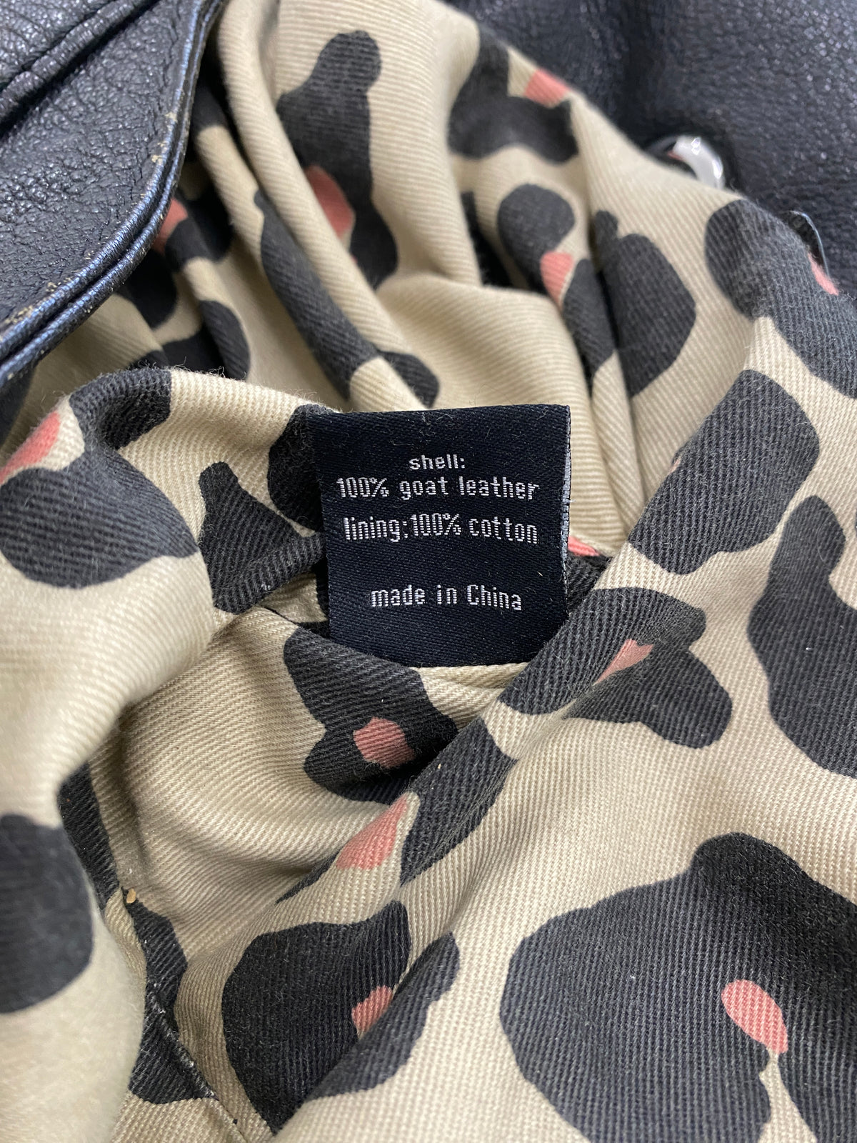Sonia Rykiel black leather bag
