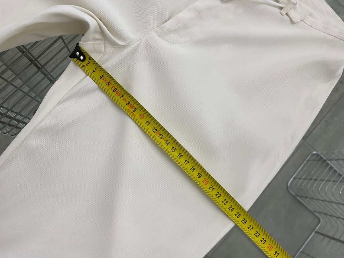 Marithé & François Girbaud white trousers (42)