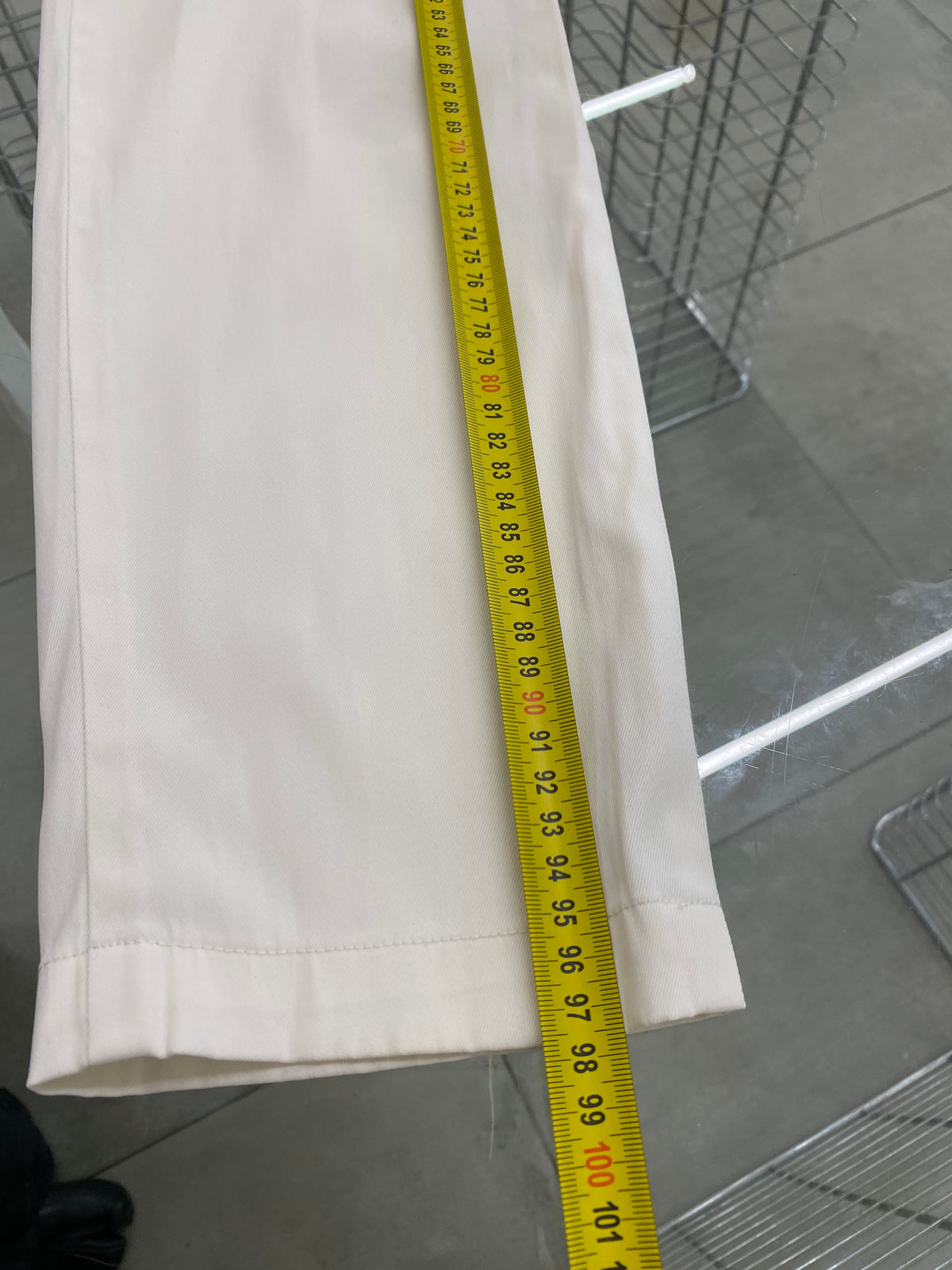 Marithé & François Girbaud white trousers (42)