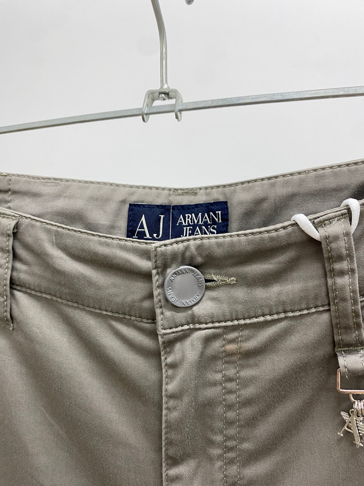 Armani Jeans grey cotton trousers (40)
