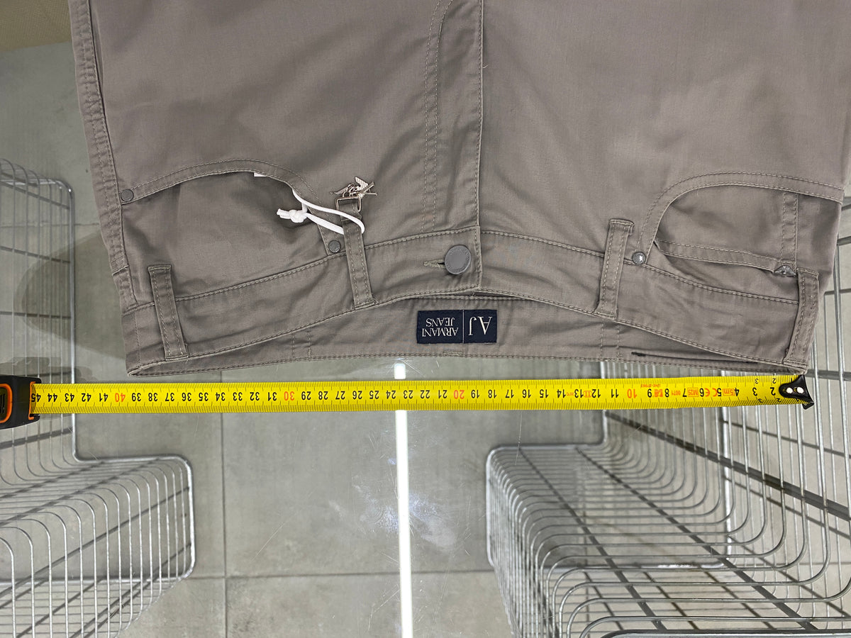 Armani Jeans grey cotton trousers (40)
