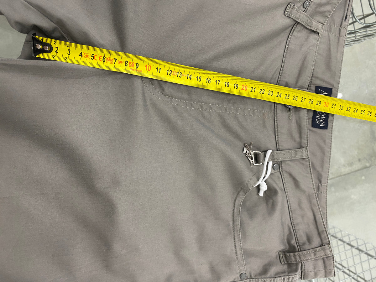 Armani Jeans grey cotton trousers (40)
