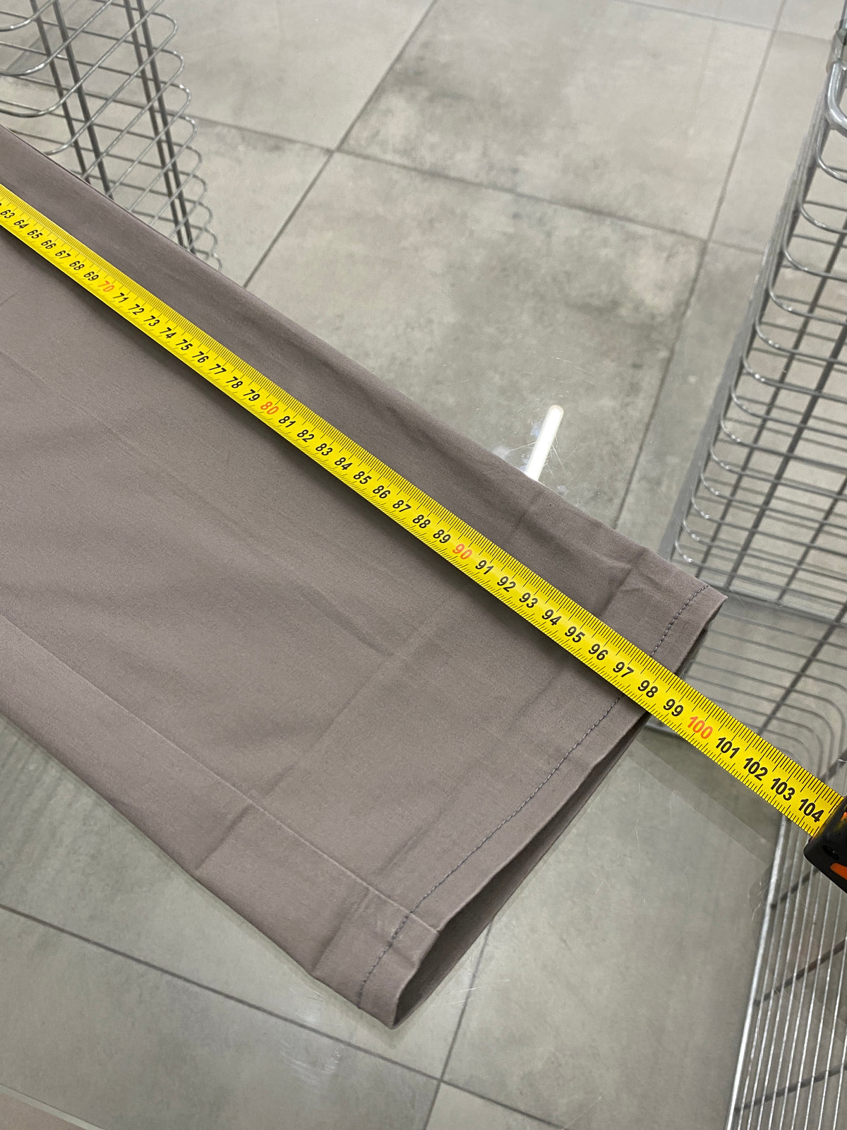 Armani Jeans grey cotton trousers (40)
