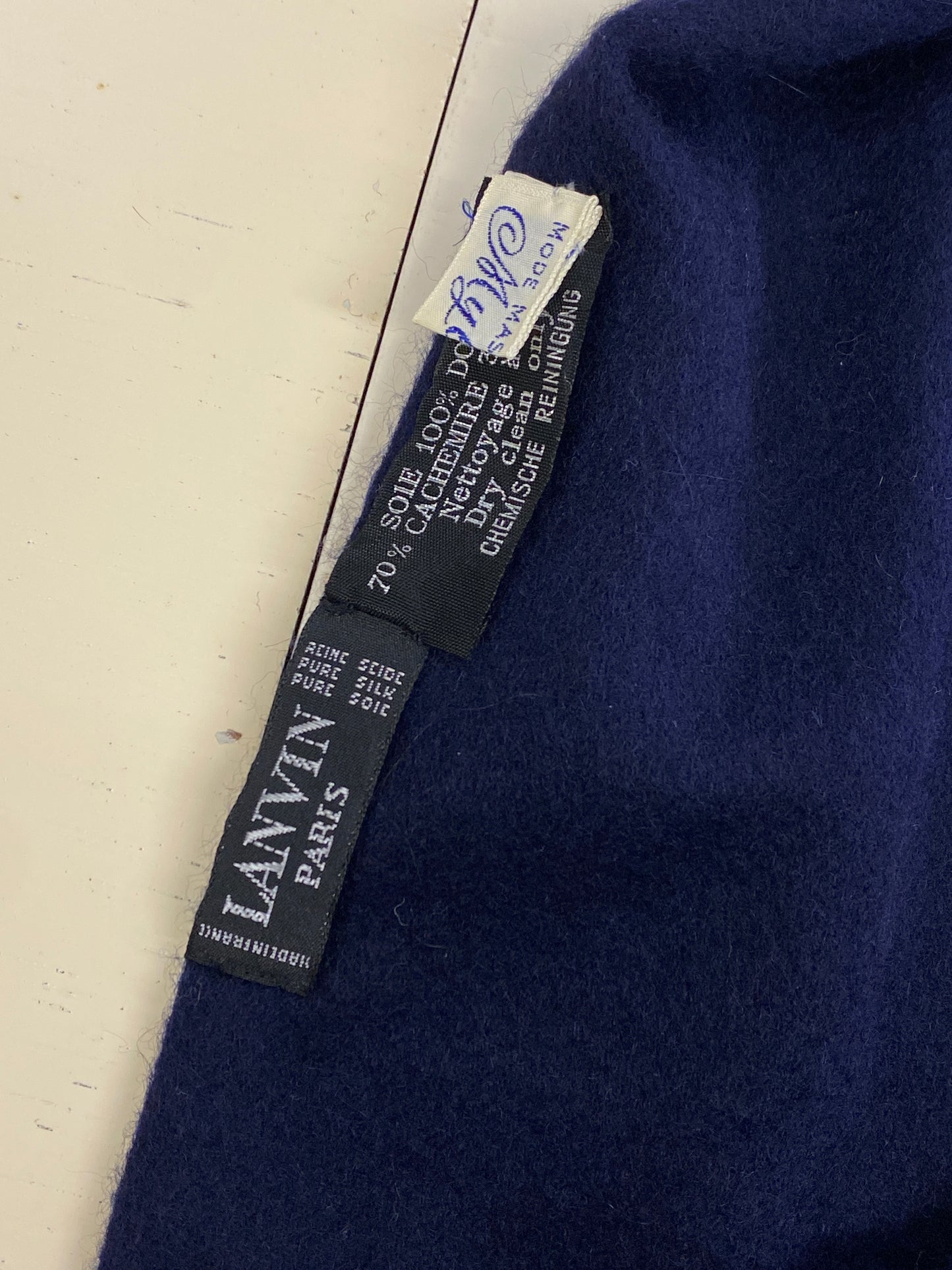 LANVIN cashmere scarf