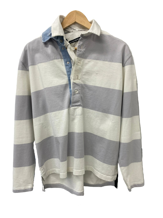Y/PROJECT double collar polo sweater (S/M)