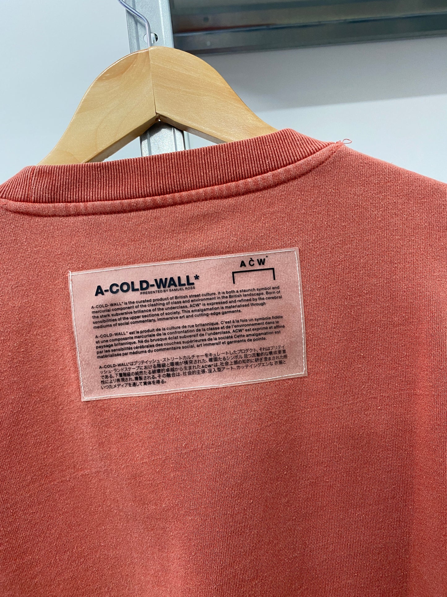 A-COLD-WALL sweatshirt (M/L)