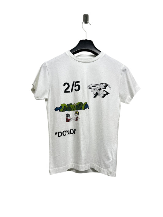 OFF-WHITE by Virgil Abloh rare 2019 Dondi 2/5 graffiti graphic t-shirt (XS)