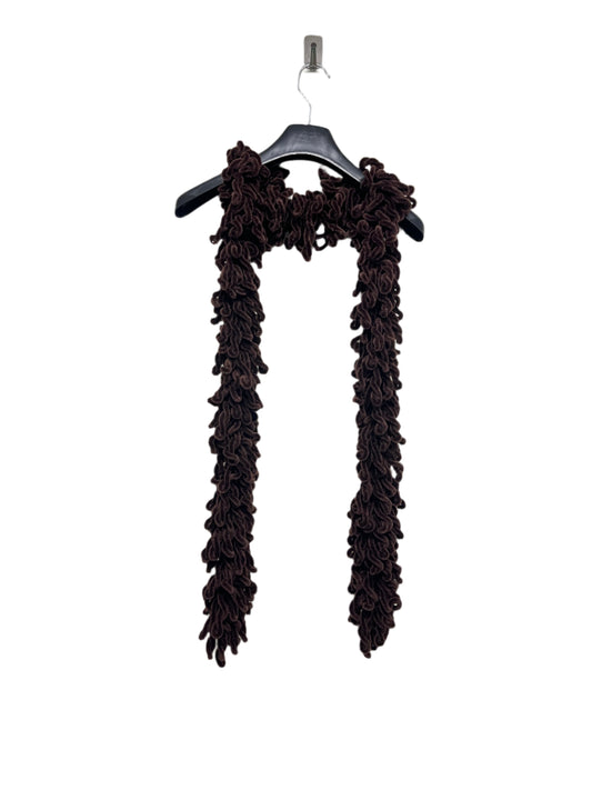 VINTAGE brown scarf