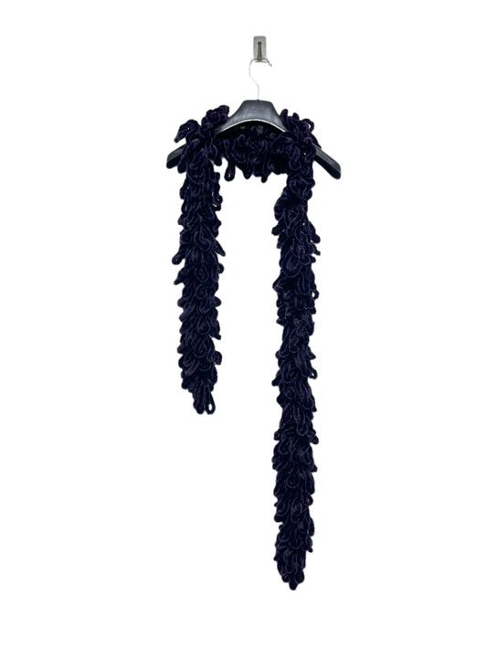 VINTAGE navy scarf