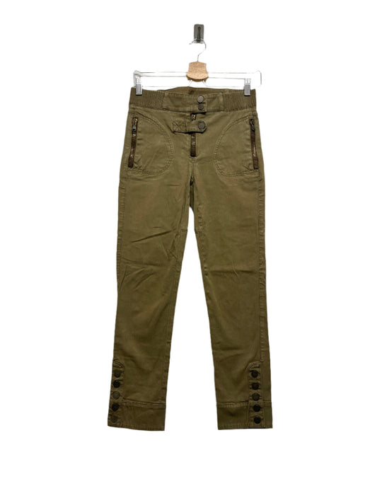ALEXANDER MCQUEEN khaki multi-pocket trousers (S/M)
