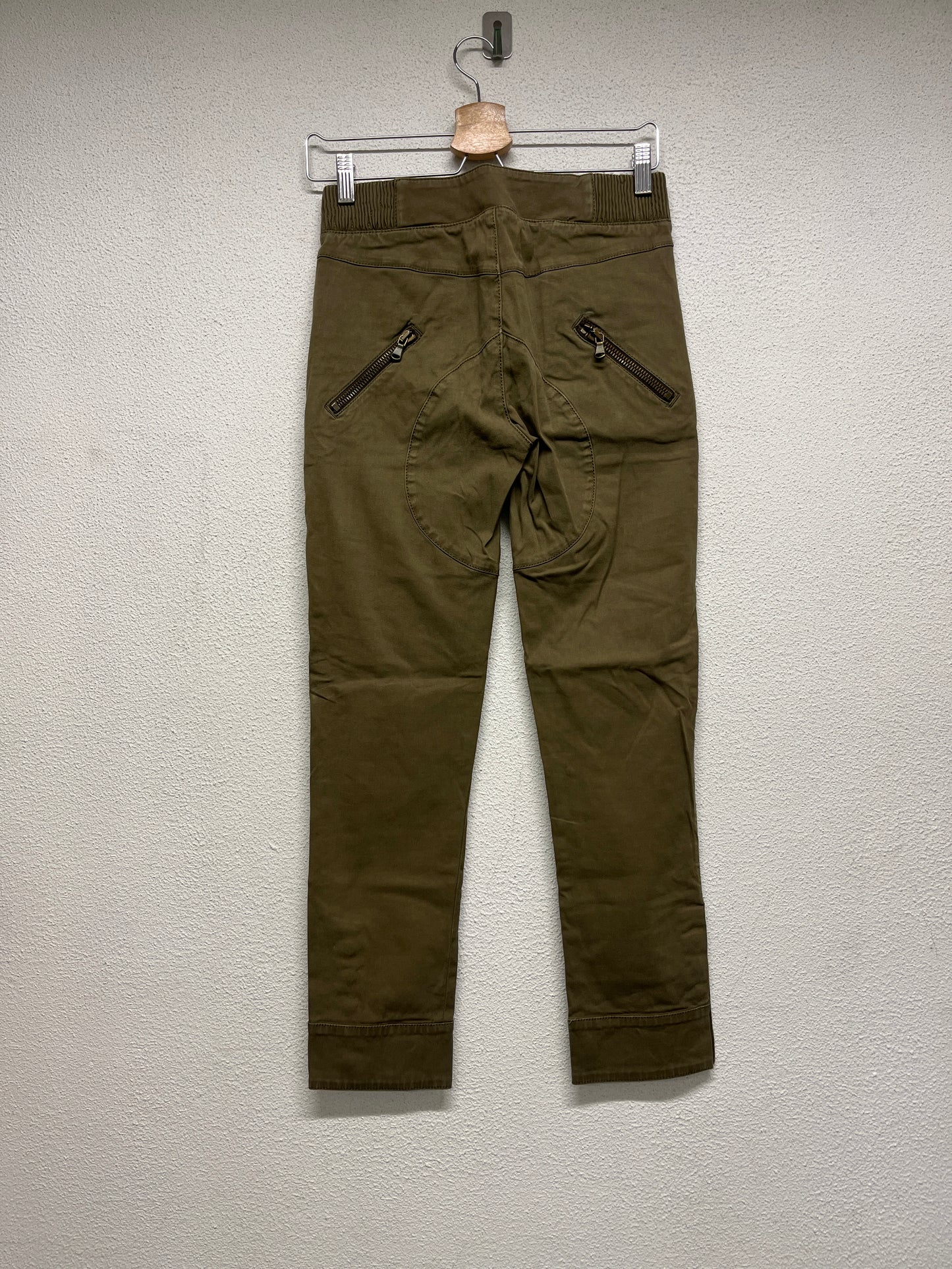 ALEXANDER MCQUEEN khaki multi-pocket trousers (S/M)