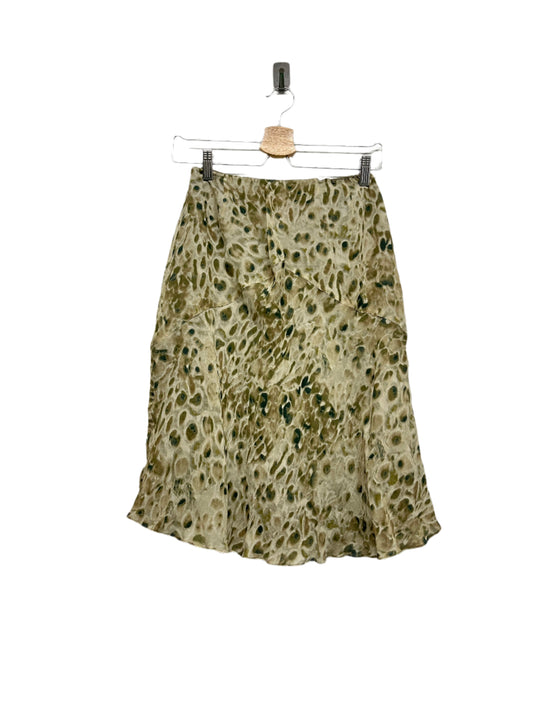 KENZO mesh silk abstract skirt (L/XL)