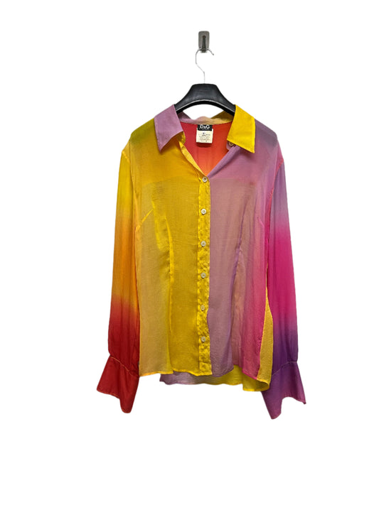 DOLCE & GABBANA silk shirt (L)