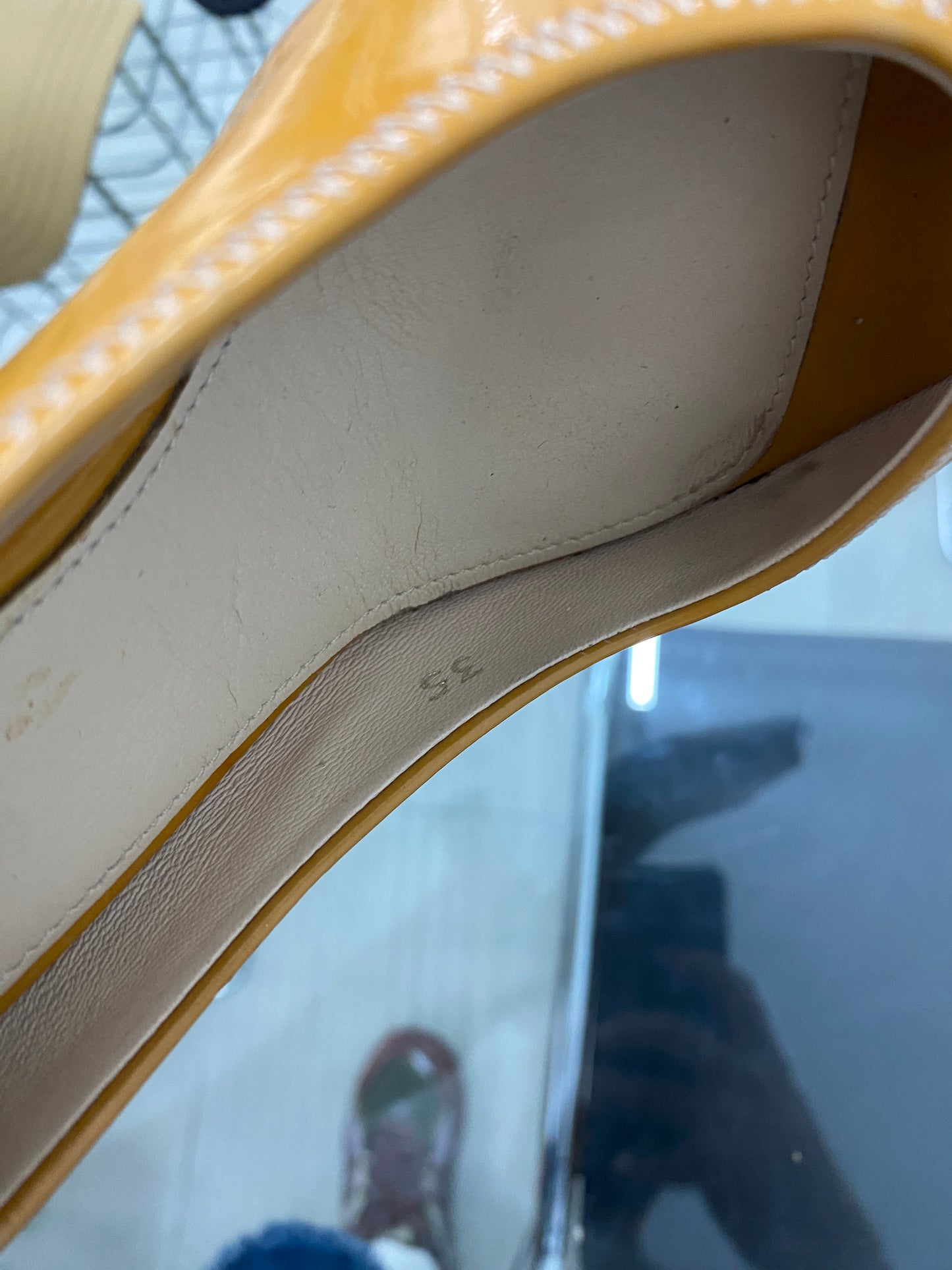 PRADA open toe heels (35it/36eu)