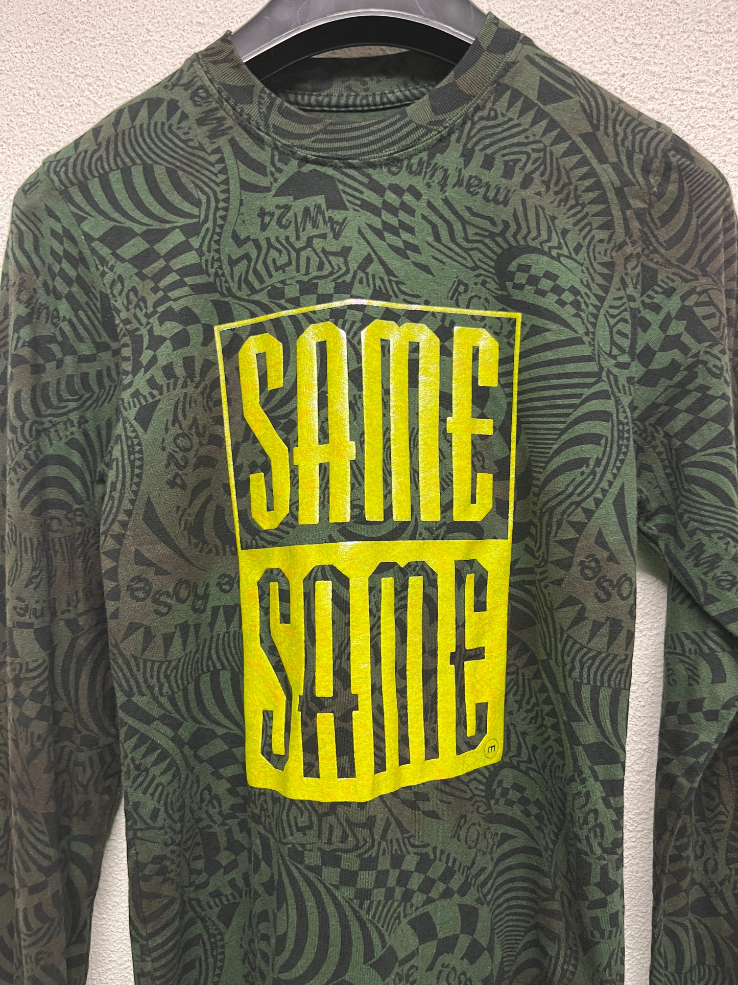 MARTINE ROSE "same same" longsleeve (XXS/XS)
