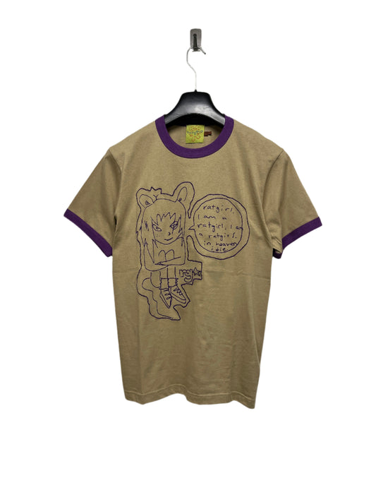 HEAVEN BY MARC JACOBS x RATGIRL embroidery t-shirt (L)