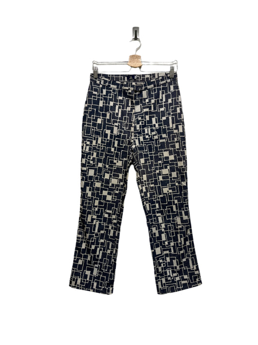 VINTAGE abstract pattern trousers (S/M)