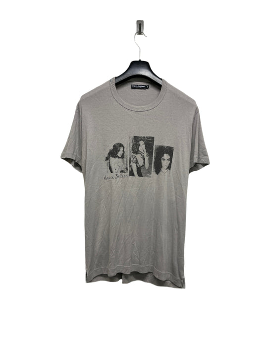 DOLCE & GABBANA 'monica belluci' graphic t-shirt (XL)