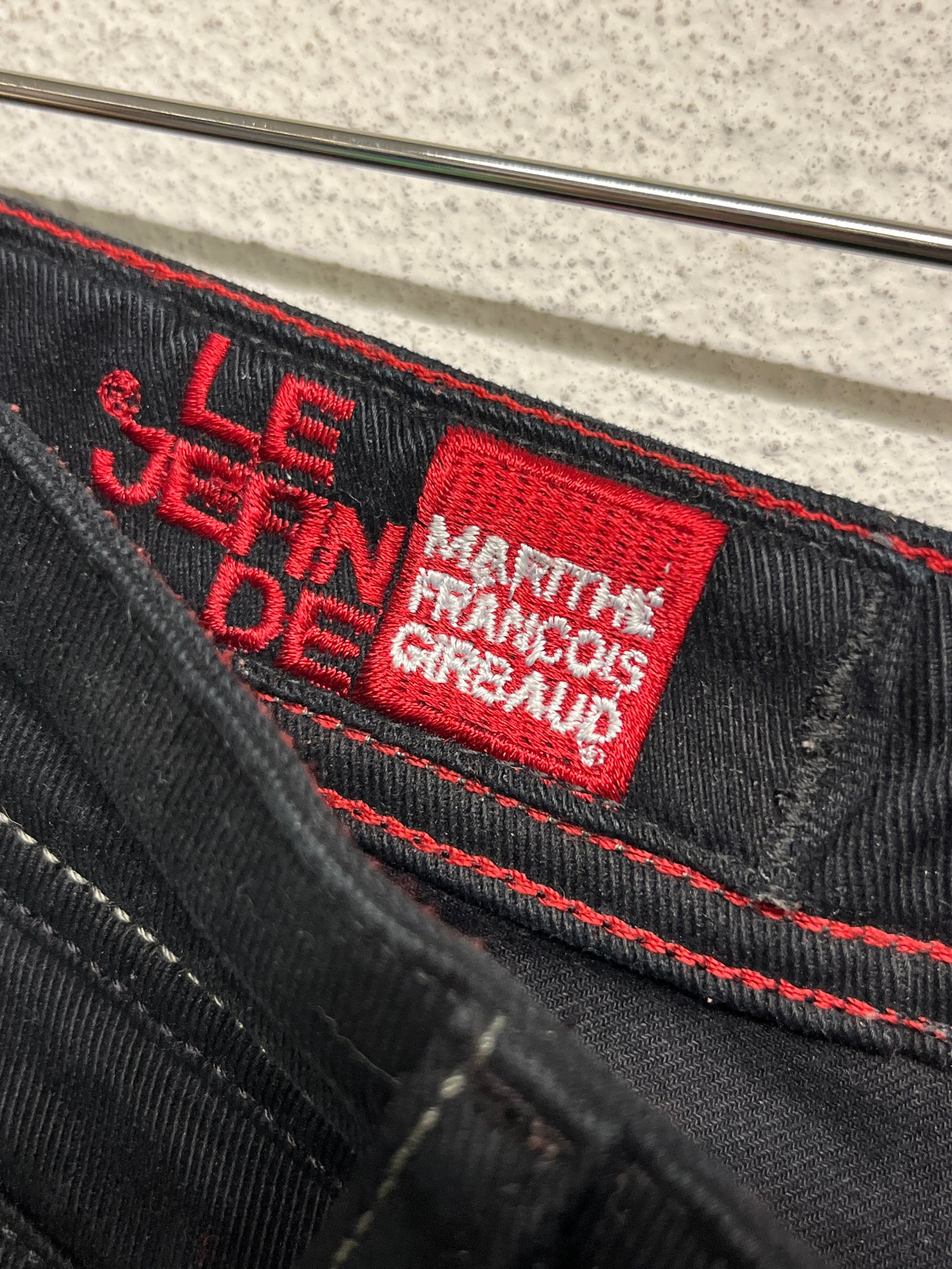 MARITHÉ & FRANÇOIS GIRBAUD bootcut snap-off button trousers (M)