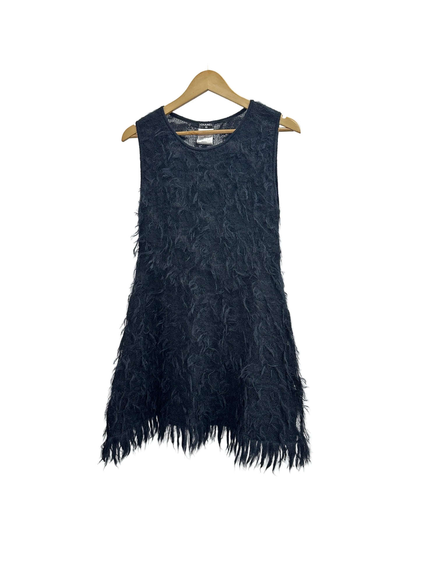 Chanel FW 2009 mohair and silk dress (XL)