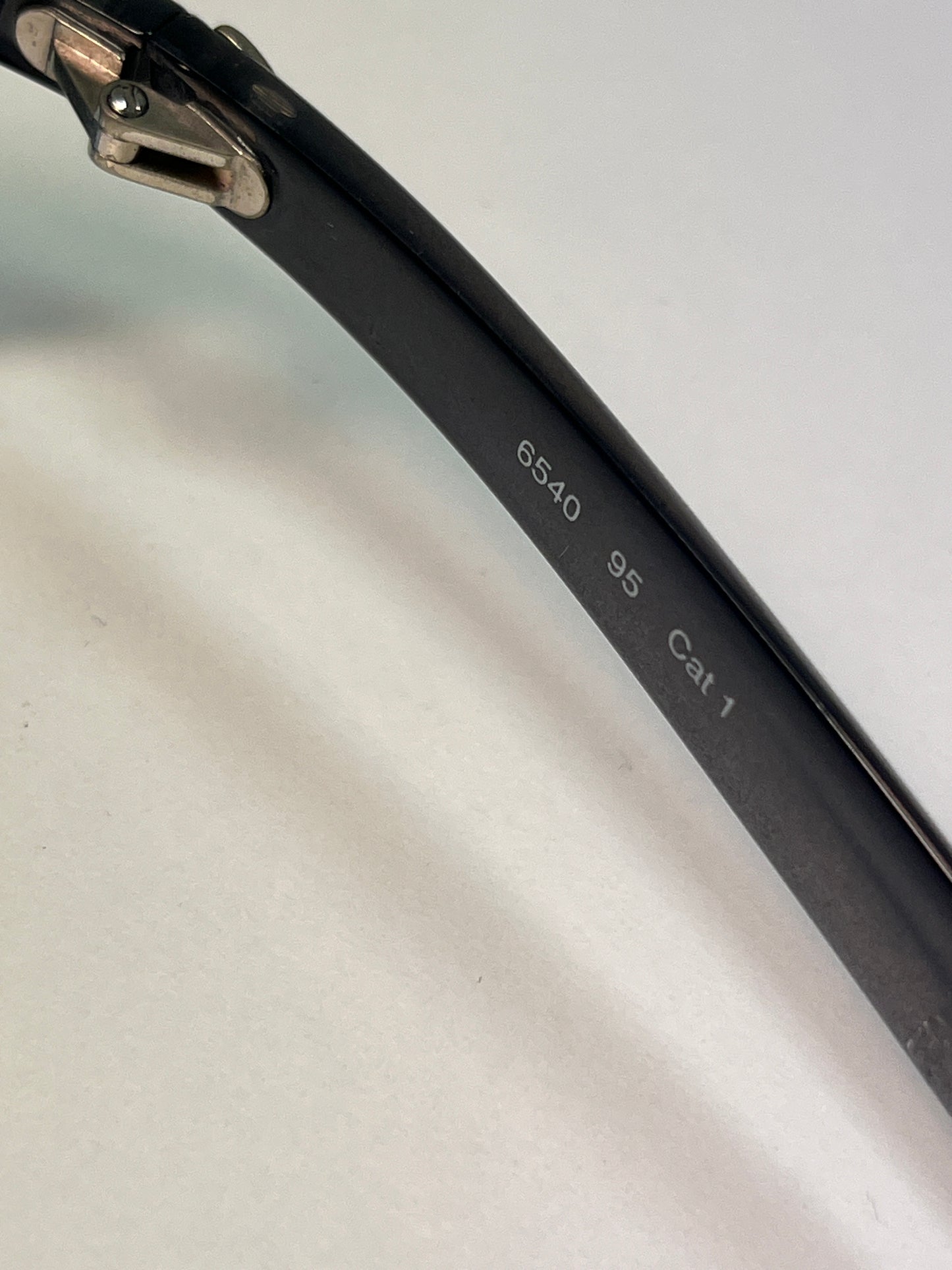 MUGLER rare blue lenses oversized sunglasses