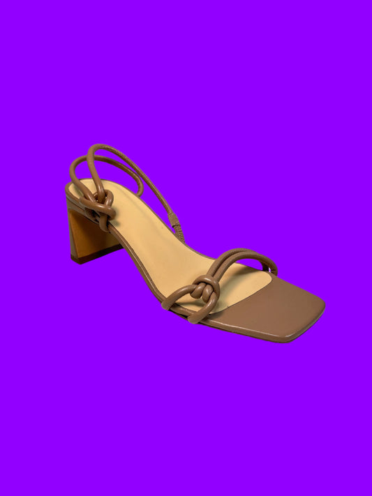 BY FAR 'Charlie' nude-brown leather sandals (39)