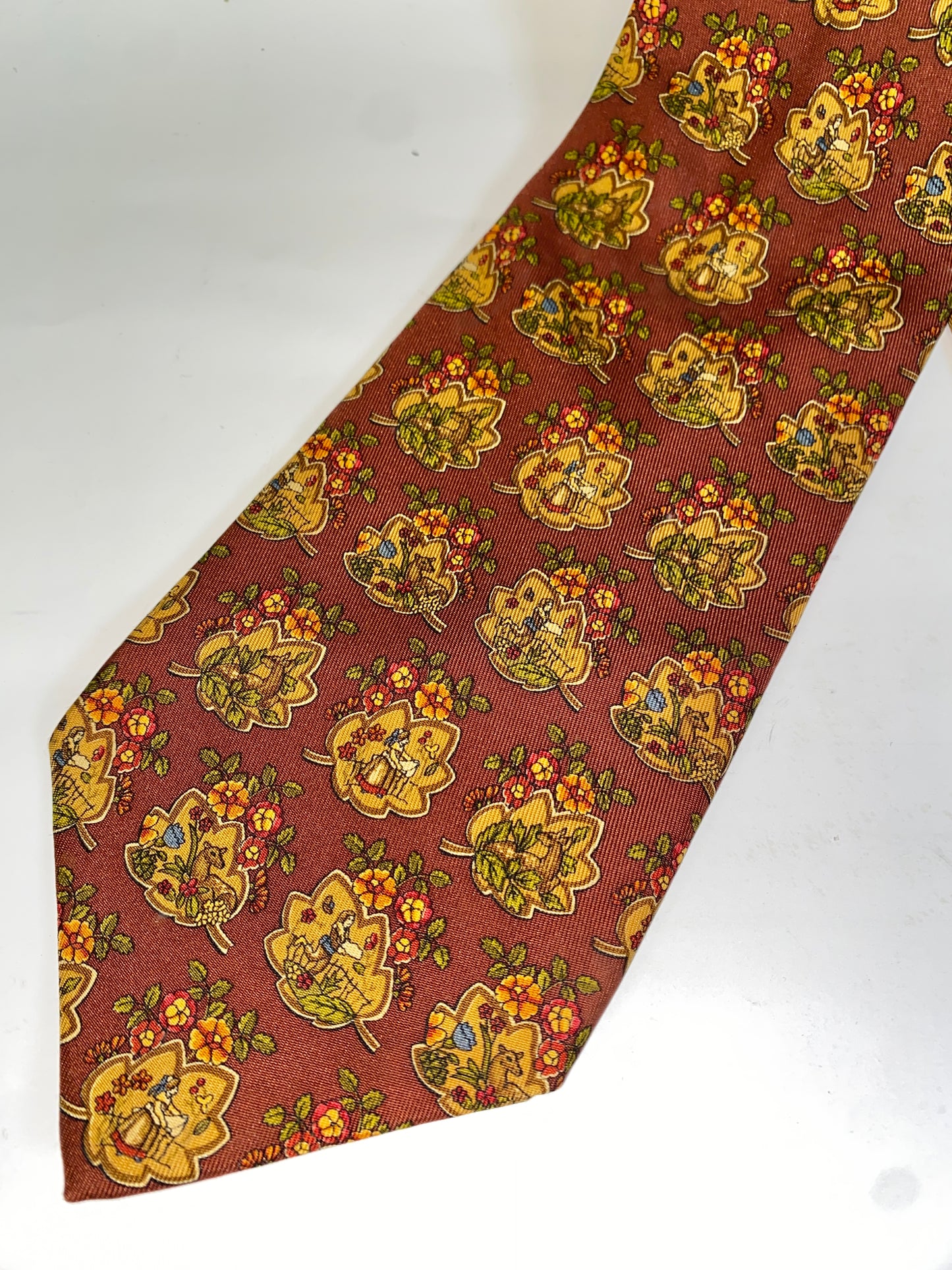 FERRAGAMO silk tie