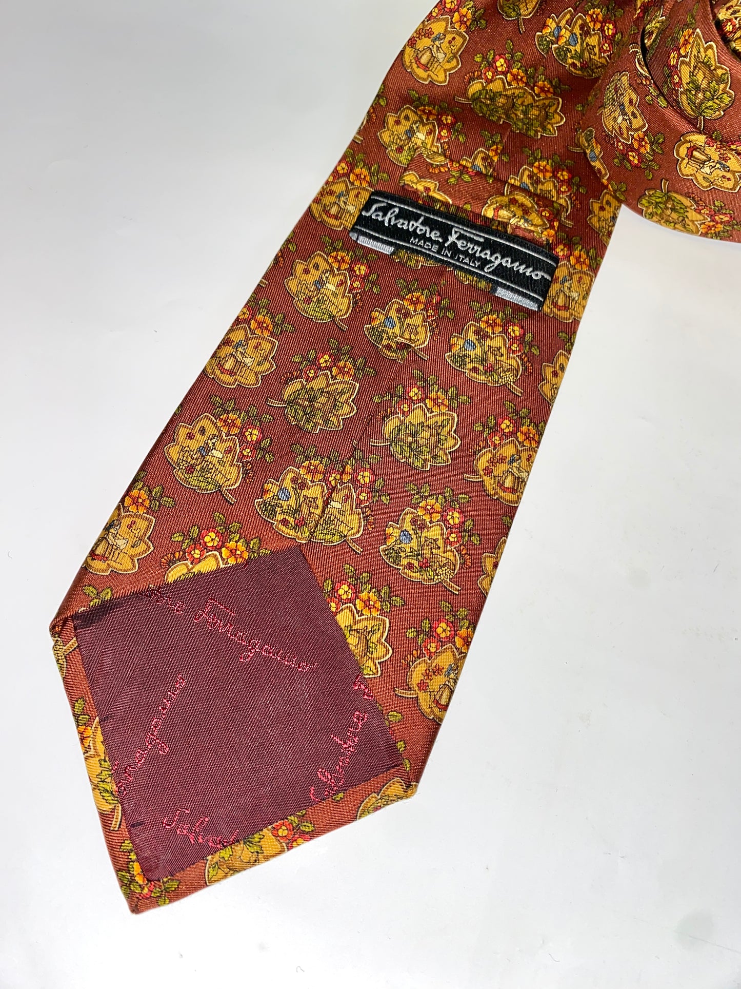 FERRAGAMO silk tie