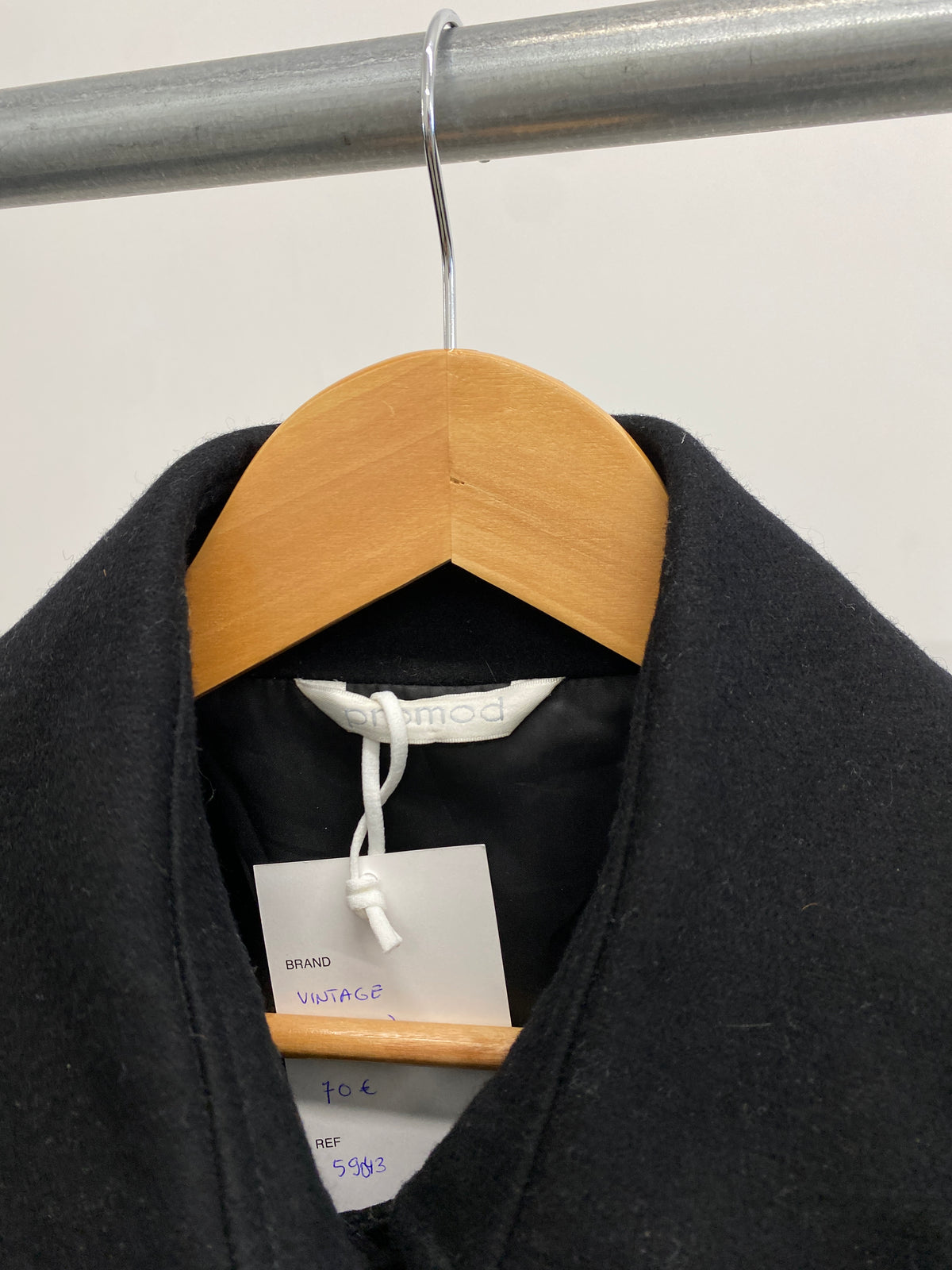 PROMOD multi-button wool coat (M)