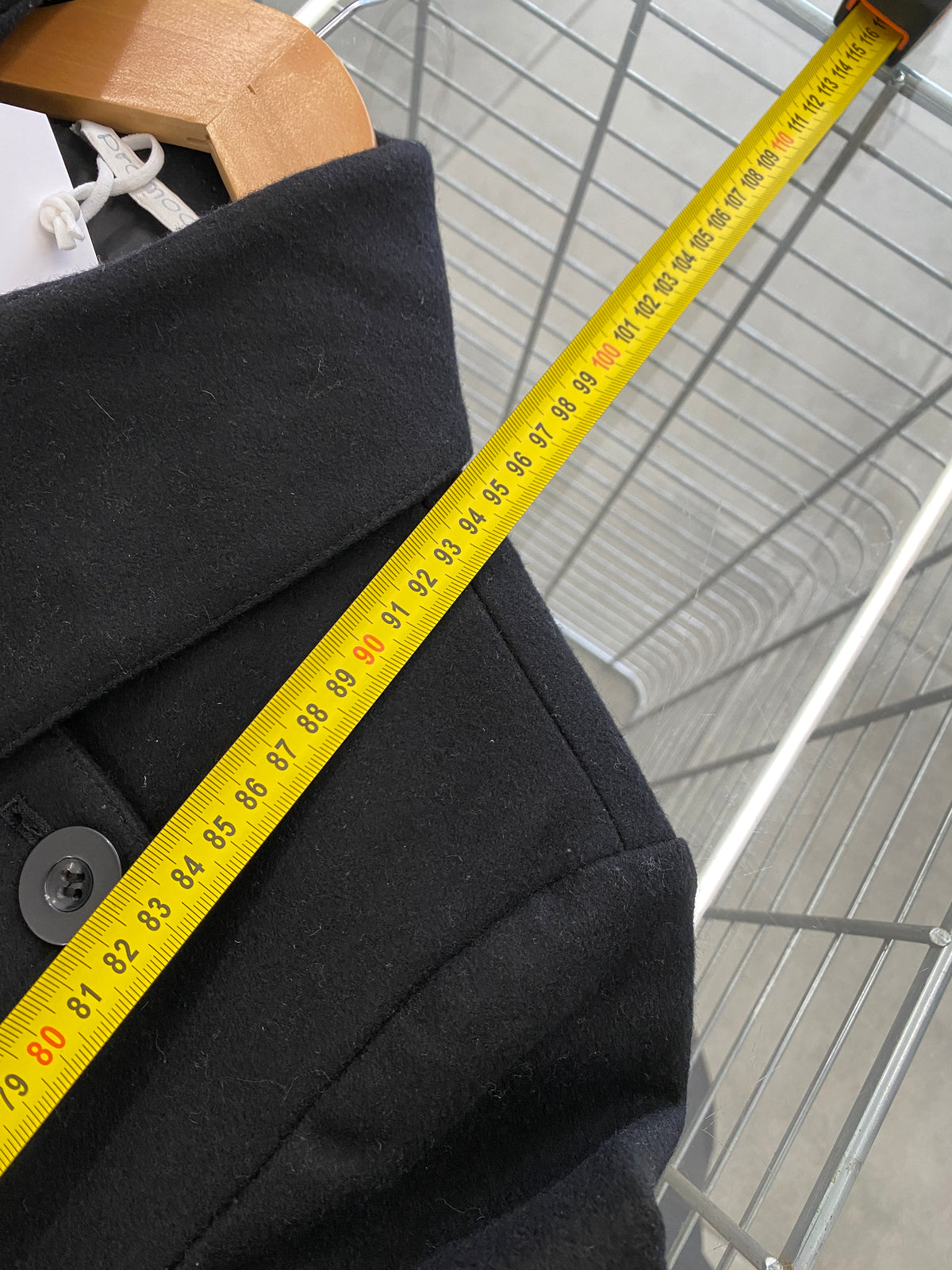 PROMOD multi-button wool coat (M)