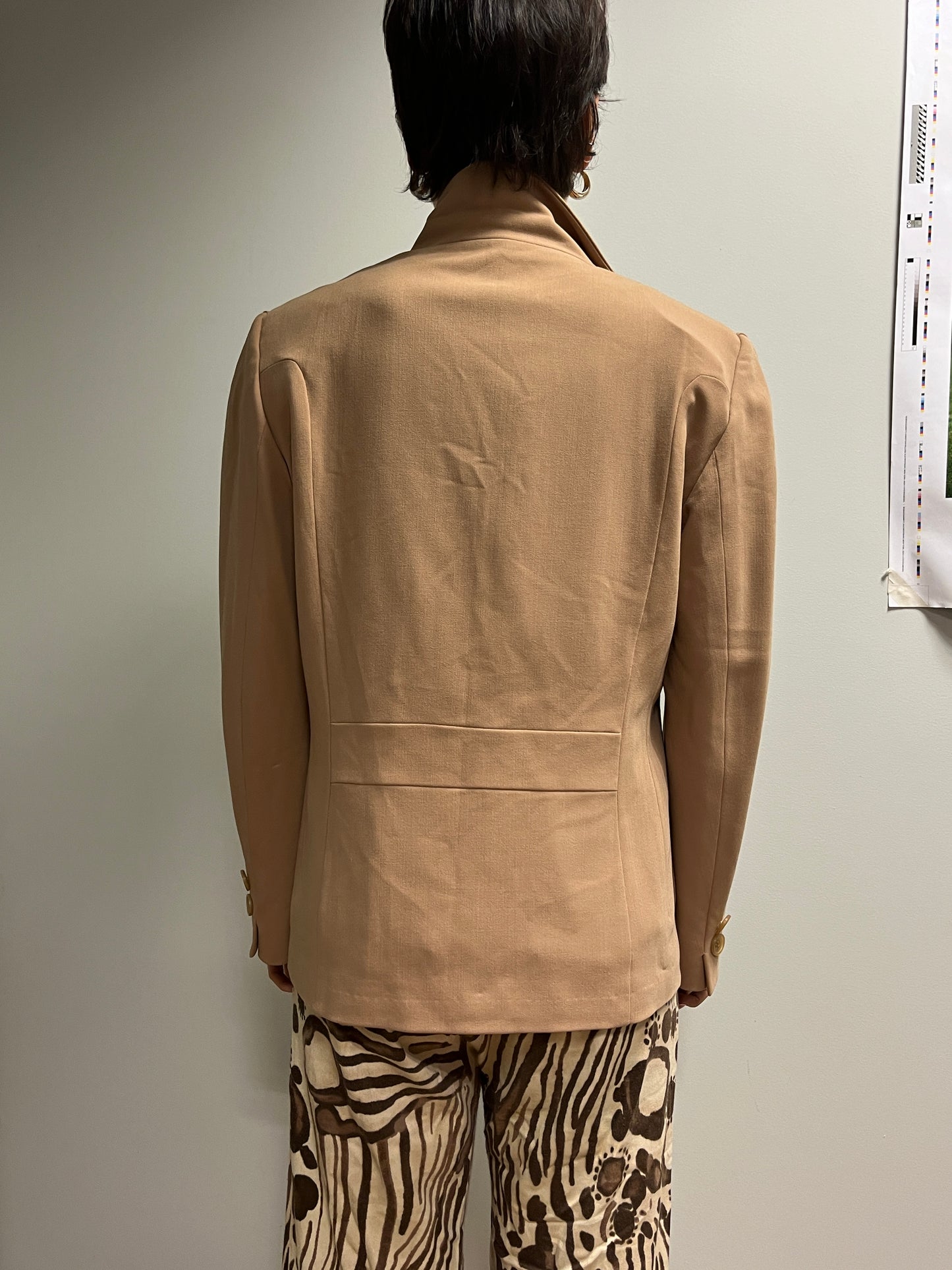 JIL SANDER wool camel blazer (S)
