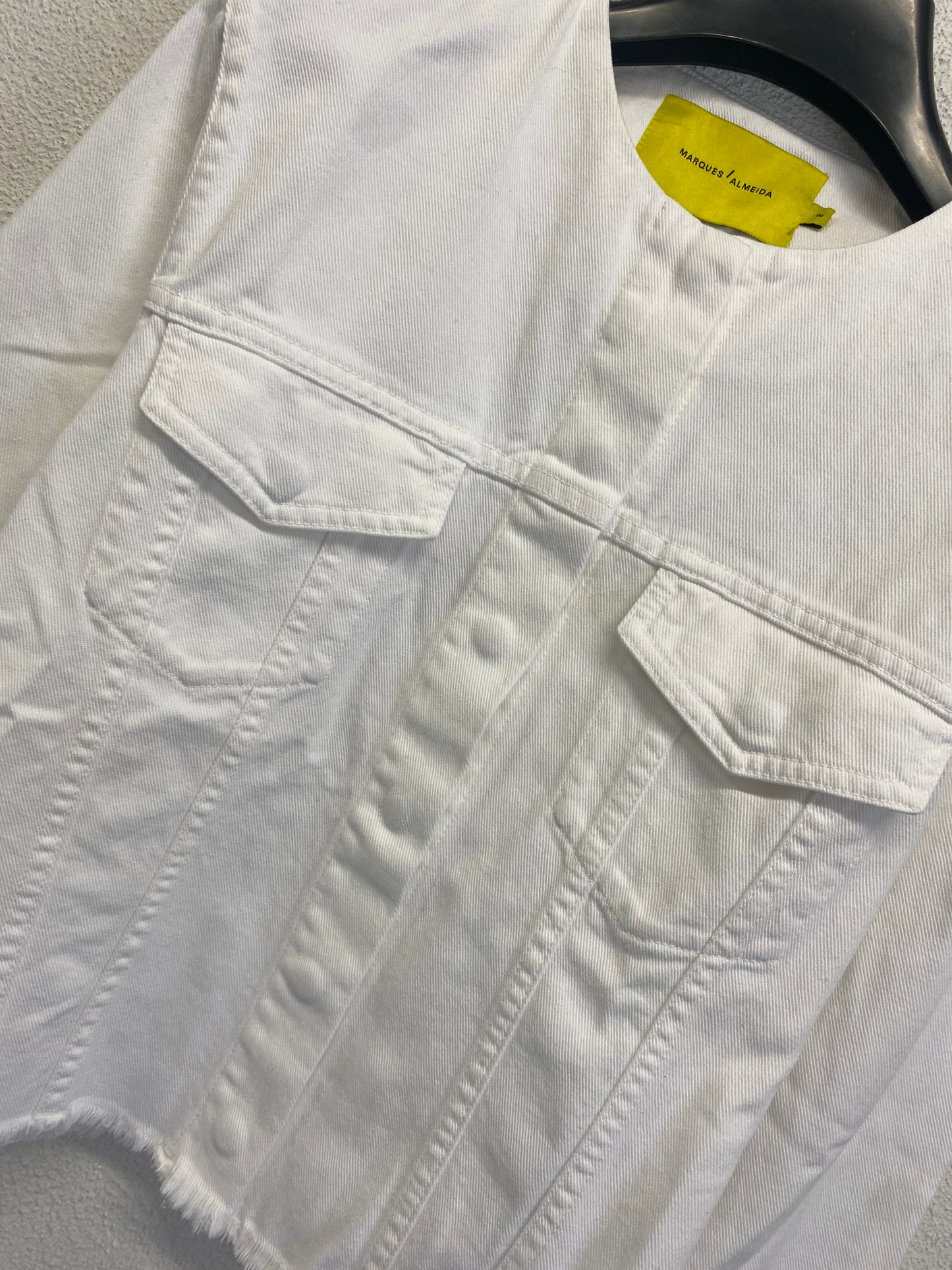 MARQUES/ALMEIDA white jacket (S)