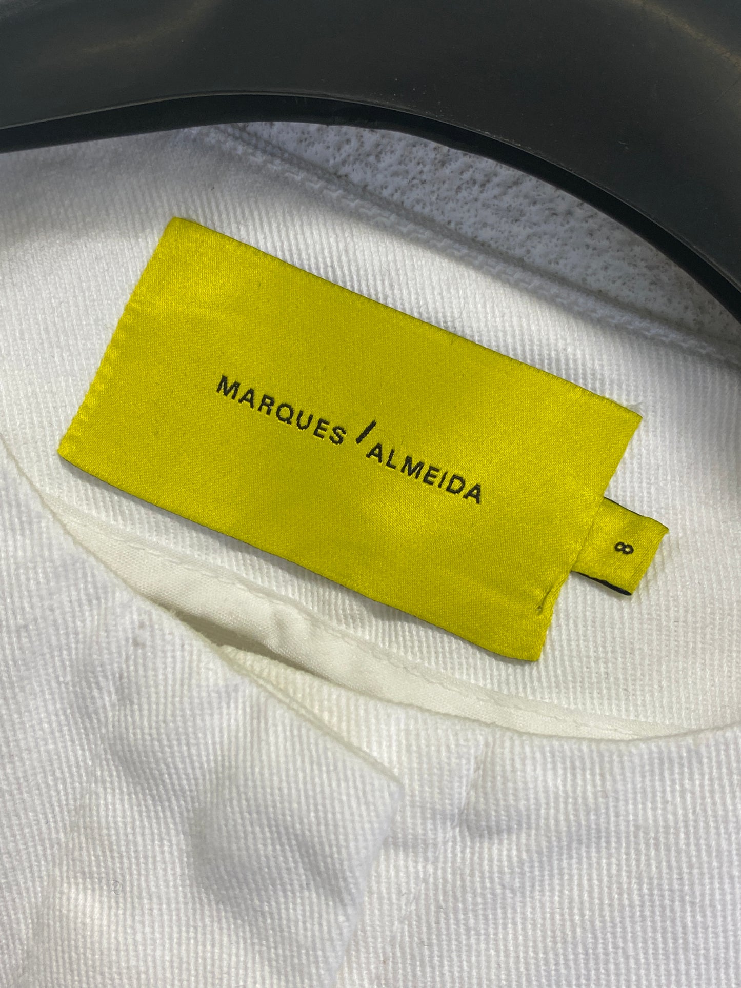 MARQUES/ALMEIDA white jacket (S)