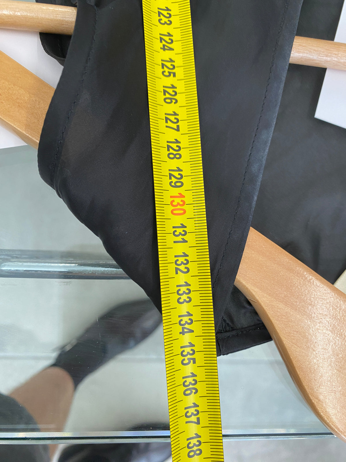 COMME DES GARÇONS black maxi dress (S/M)